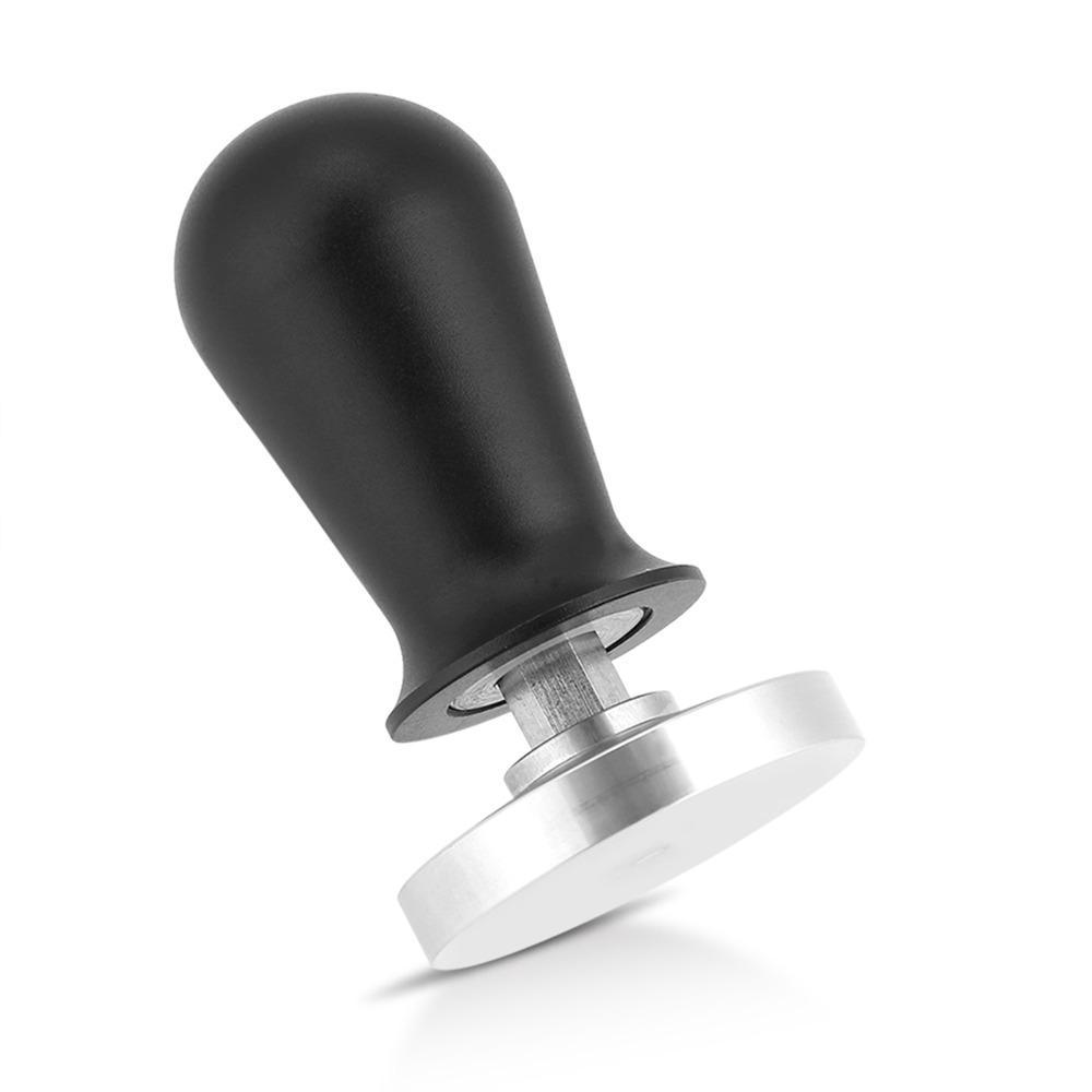 Spring Loaded Espresso Tamper Flat Base Beans Press Tool Hand Tamper  Coffee Making