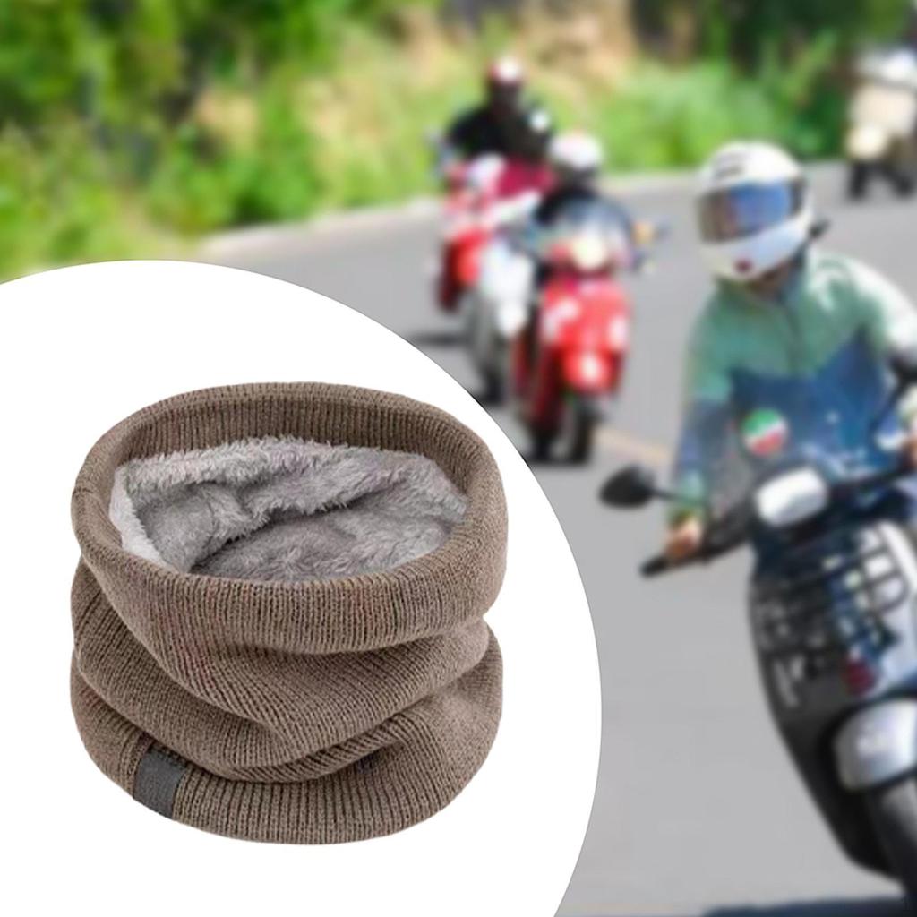 Зимний шарф-гетр с флисовой подкладкой для бега, сноуборда, катания на лыжах, велоспорта