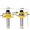 3pcs Cemented Carbide Router Bit Set 1/2 Inch Shank Woodworking Router Bits  Woodwork Milling
