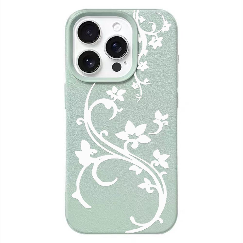 Чехол для телефона с цветочным рисунком для IPhone 17 16 15 Plus 14 13 12 11 Pro Max 17E Air 16e Ударопрочный задний чехол Coque
