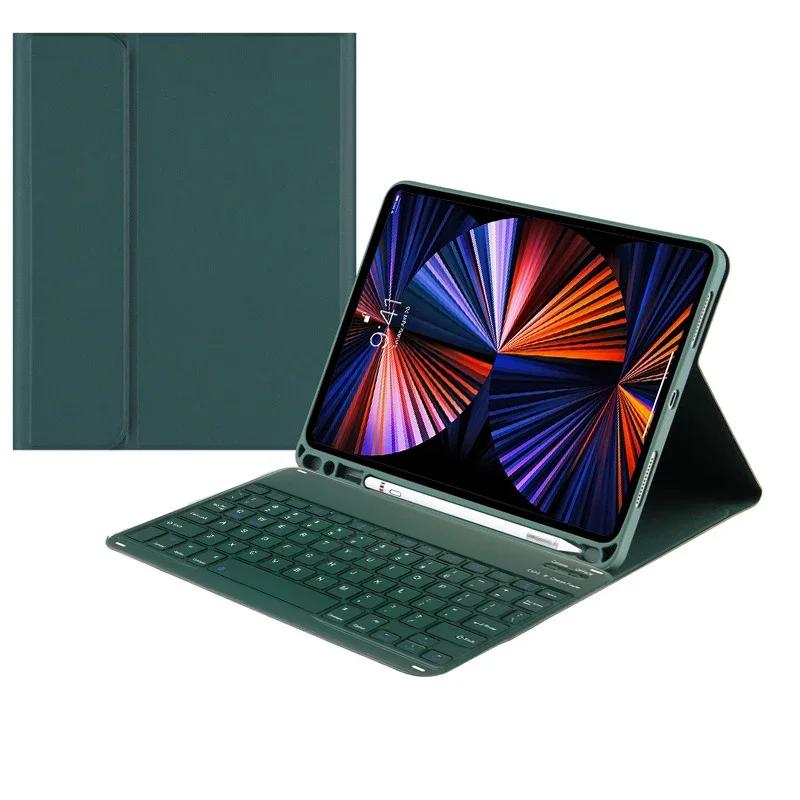 Клавиатура на американском английском для iPad Клавиатура с чехлом для iPad Pro 11 2024 M4 Подставка с держателем для карандаша для iPad Air 11 2024 M2