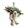 1/5Pcs Acrylic Sasquatch Hanging Decoration Home Office Christmas Tree Hanging 2D Flat Savage Wild
