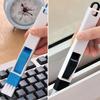 Keyboard Window Groove Cleaning Brush for Slits Slot Cleaning Tool with Dustpan