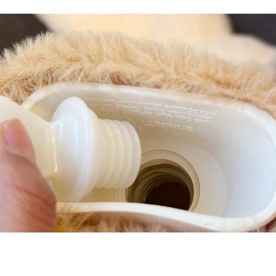Cartoon Extra-Large Explosion-Proof Hot Water Bottle for Warm Feet, Bed, and Abdomen