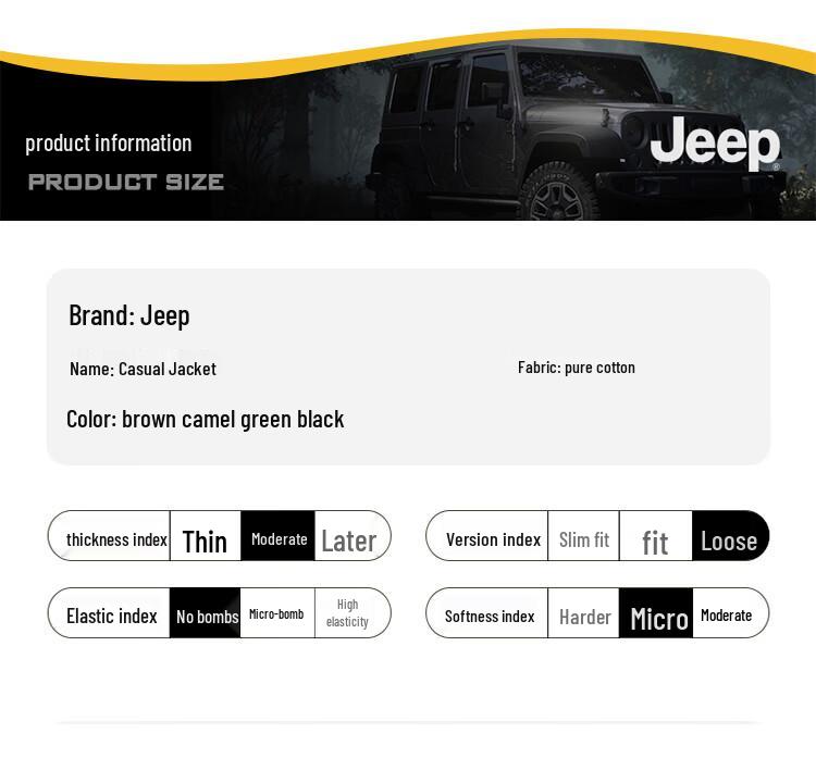 Jeep Мужская теплая рабочая куртка в американском стиле из флиса