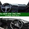 Подходит для BMW E30 3-Series M3 315 316i 318i 320i 323 324 325 1982-1991 Коврик на приборную панель Чехол для приборной панели Накладка на панель приборов Коврик на приборную панель Ковер