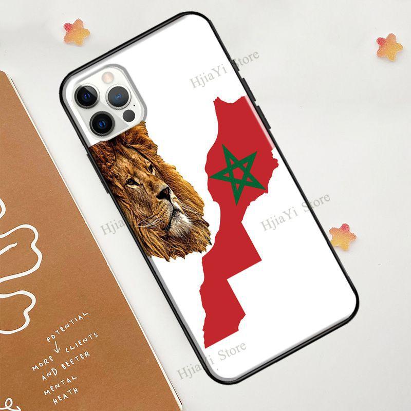 Чехол с флагом Марокко для iPhone 13 Pro Max 12 mini 11 Pro Max 6S 7 8 Plus SE 2020 X XR XS Max, чехол для телефона