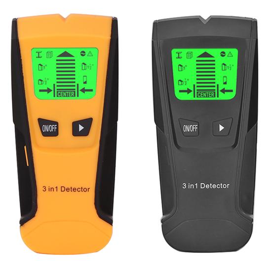 Металлоискатель 3 Многофункциональный ABS ЖК-дисплей в 1 Цифровой тестер напряжения для стоек