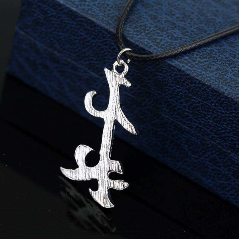 Instruments The Mortal City Of Bones Necklace Alloy Pendant Jewelry Geometric