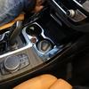 For BMW X3 X4 G01 G02 2018-2021 ABS Chrome Silver Car Central Control Water Cup Holder Frame Trim Car Accessories