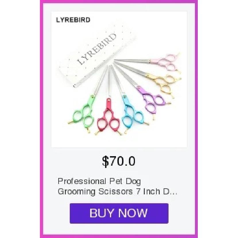 Professional Dog Grooming Scissors Curved Dog Grooming Shears Pet Scissors 6 Inch 6.5 Inch Cat Curved Scissors Super JP440C