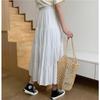 Summer Women's Patchwork Half-body Skirt Literary Fresh Long Skirt High Waist A-line Large Swing Skirt Casual Skirt