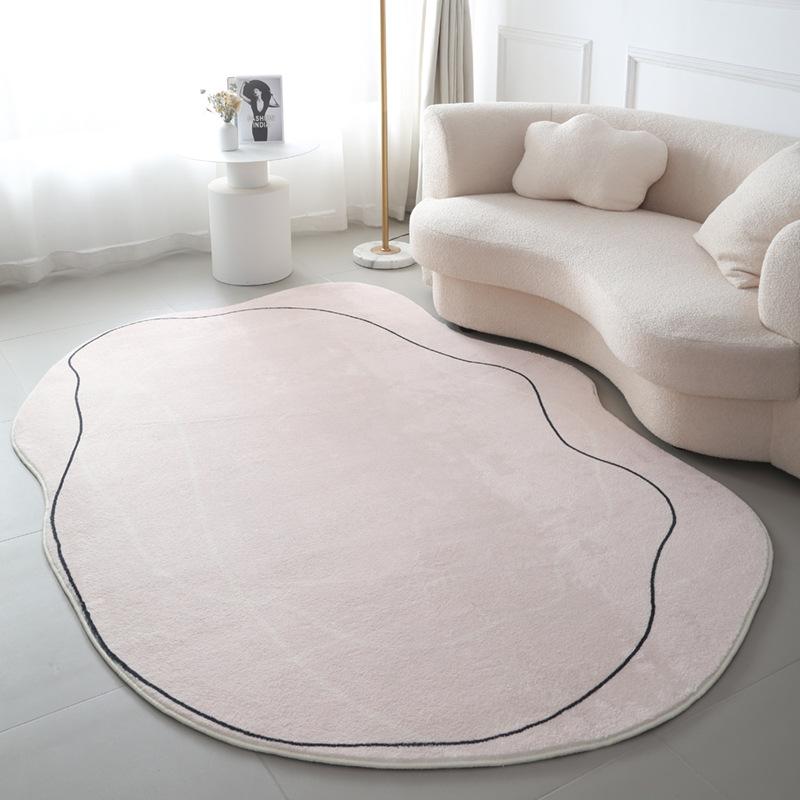 WTEMPO Необычный ковер для гостиной, напольный коврик для спальни, светлый роскошный ковер для одежды и головных уборов