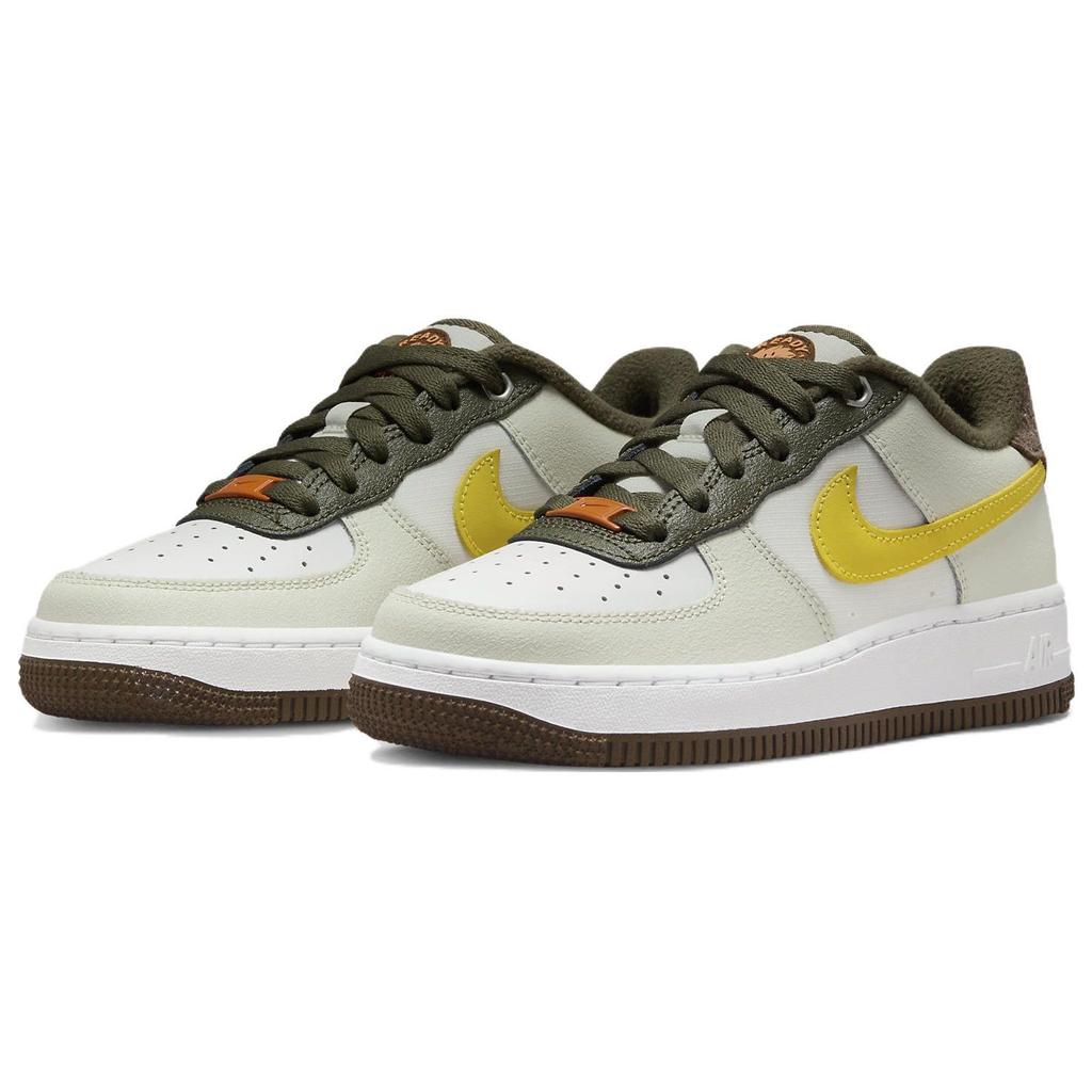 Nike Air Force 1 Low GS Готовы, играйте! Детские кроссовки кремовые FV3647-171