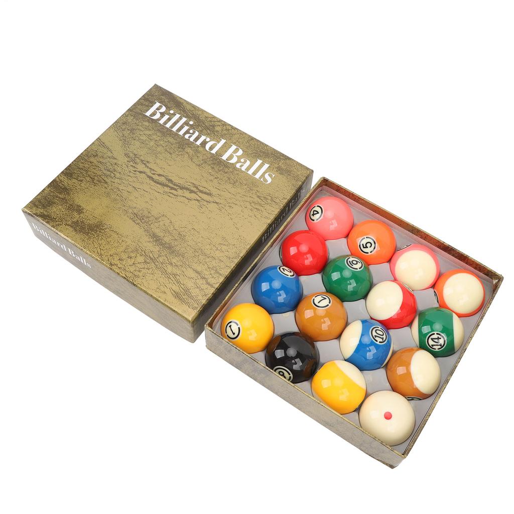 16шт бильярдных шаров 2,25 дюйма шары из смолы для бильярдного стола для замены тренировок