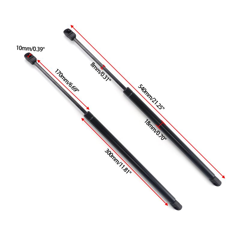 2X автомобильный задний багажник, задняя дверь багажника, газовая пружина, подъемная стойка, опорная стойка, подходит для Hyundai Tucson 2005 2006 2007 2008 2009-2012