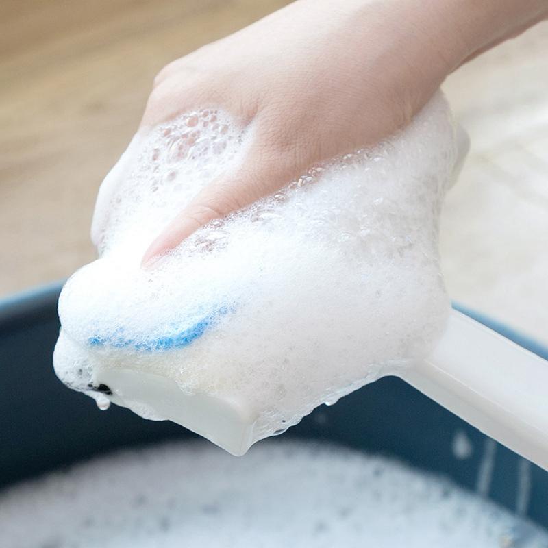 Скребок для стеклоочистителя для зеркала, щетка для чистки стекла двойного назначения, бытовая плитка для ванной комнаты, можно повесить с ручкой, щетка для чистки окон