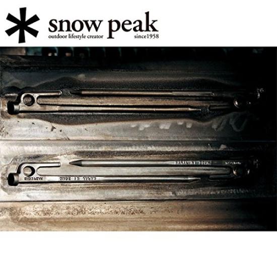 Набор из 10 предметов snowpeak колышек для крепления колышков snowpeak (Снежный пик) тент/аксессуары для брезента/сплошной 30/R-103 sp-r-103-10