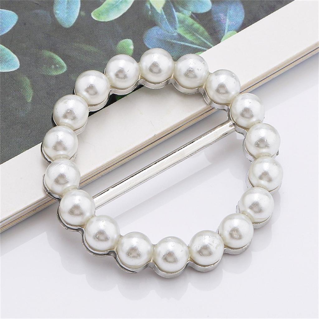 Scarf Ring Clip - T-shirt Ties Clips Clothes Corner Knotted Button For Women Fashion Metal Shirt Clip Buckle