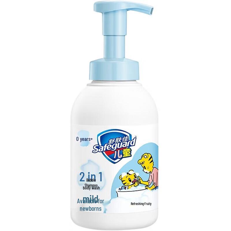 Safeguard Kids Fruit Scent Bubble Shampoo & Shower Gel