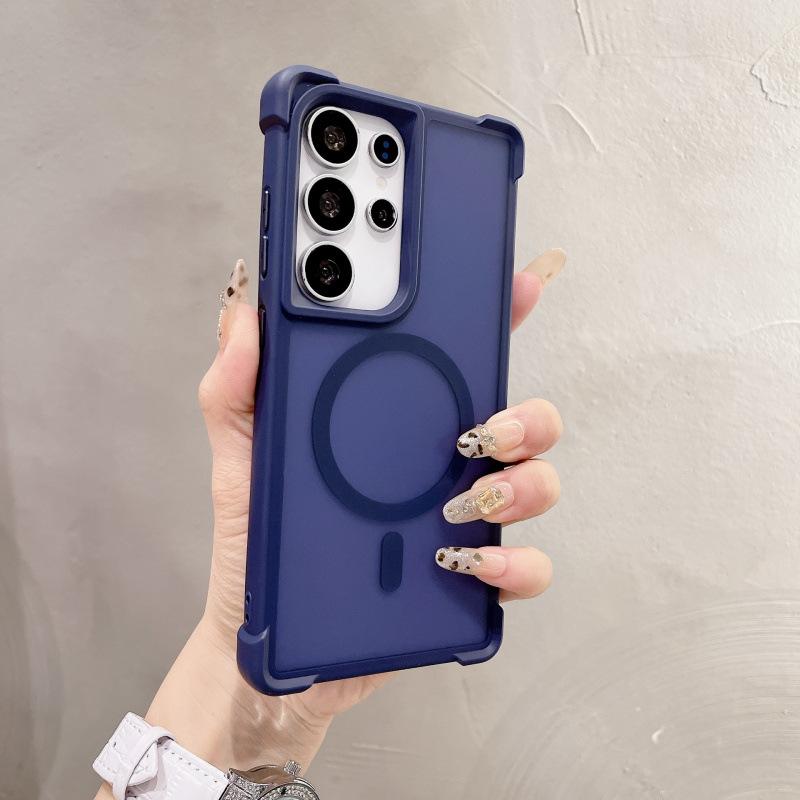 Чехол-накладка Samsung S11Ultra из акрила с магнитом, защитный чехол с защитой четырех углов от падения