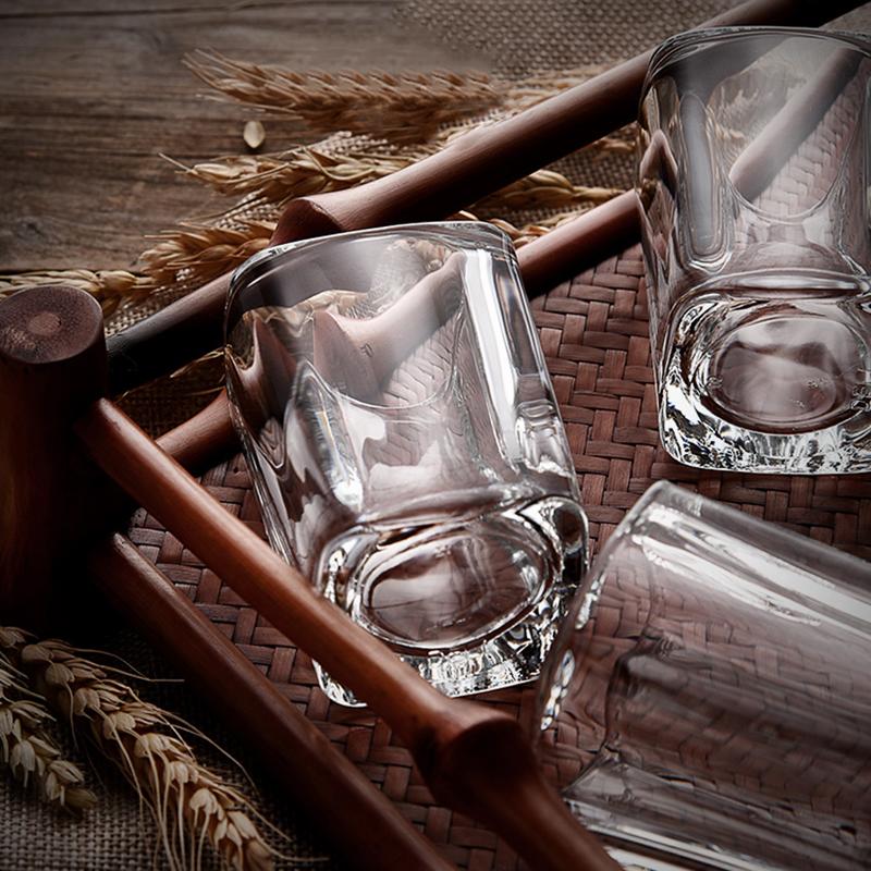 Набор из 12 штук Бокал для вина Стопка Стаканы для виски Набор Креативная посуда Подарки на новоселье Свадебный юбилей Прозрачный