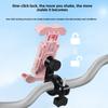 Soporte para teléfono móvil para bicicleta y motocicleta con parasol y protector contra lluvia
