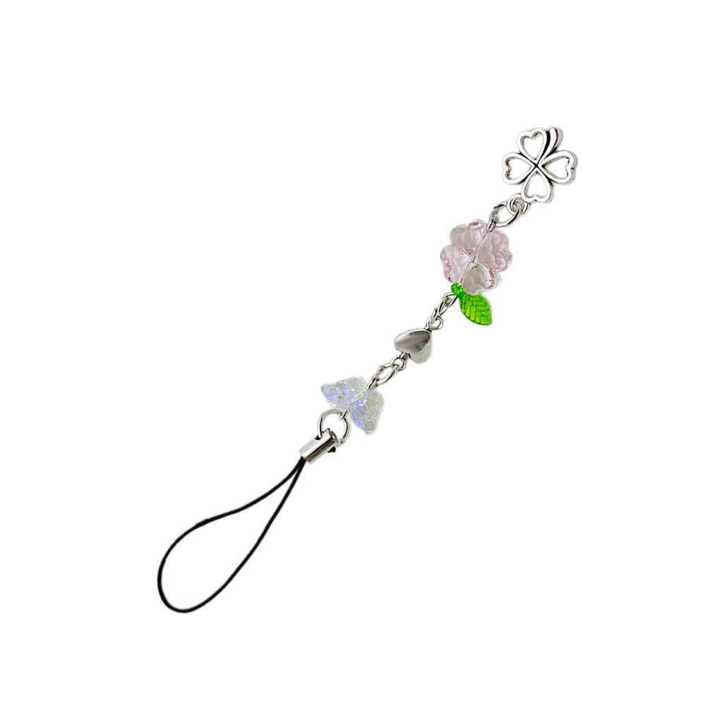 Подвеска на сумку в форме сердца, ремешок для телефона в виде бабочки, аксессуар для телефона, многофункциональный брелок для сумки, подвеска, идеальный подарок для женщины и девушки