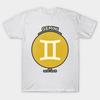 T Shirt Women Gemini Harajuku Print Kawaii Tshirt Summer Short Sleeve Female T-Shirt Top Tee