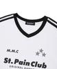 SAINTPAIN Sp M.M.C Star Varsity V-Neck T-Shirt - White