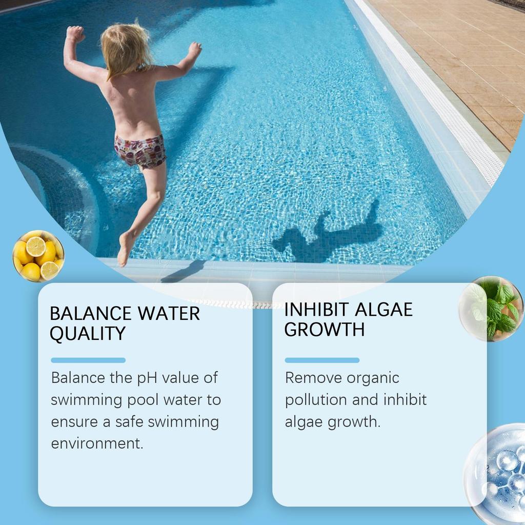 Pool Effervescent Tablets Pool Cleaning Instant Effervescent Chlorine Tablets Pool Chlorine Tablets Pool Water Treatment Tablets