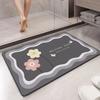 JANMEIJIA Bathroom Mat, Non-Slip Quick-Drying Floor Mat for Bathroom, Entrance Mat for Home Use, Washroom Toilet Door Mat