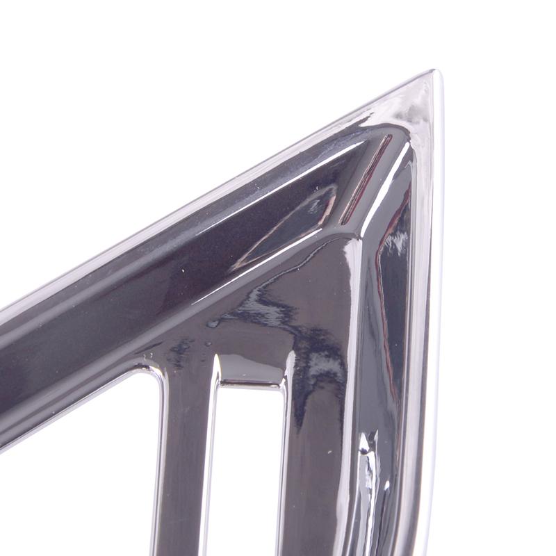 1 комплект Декоративная накладка-наклейка на решетку переднего воздуховода автомобиля Подходит для Hyundai Santa Fe 2013 2014 2015 2016 2017 2018