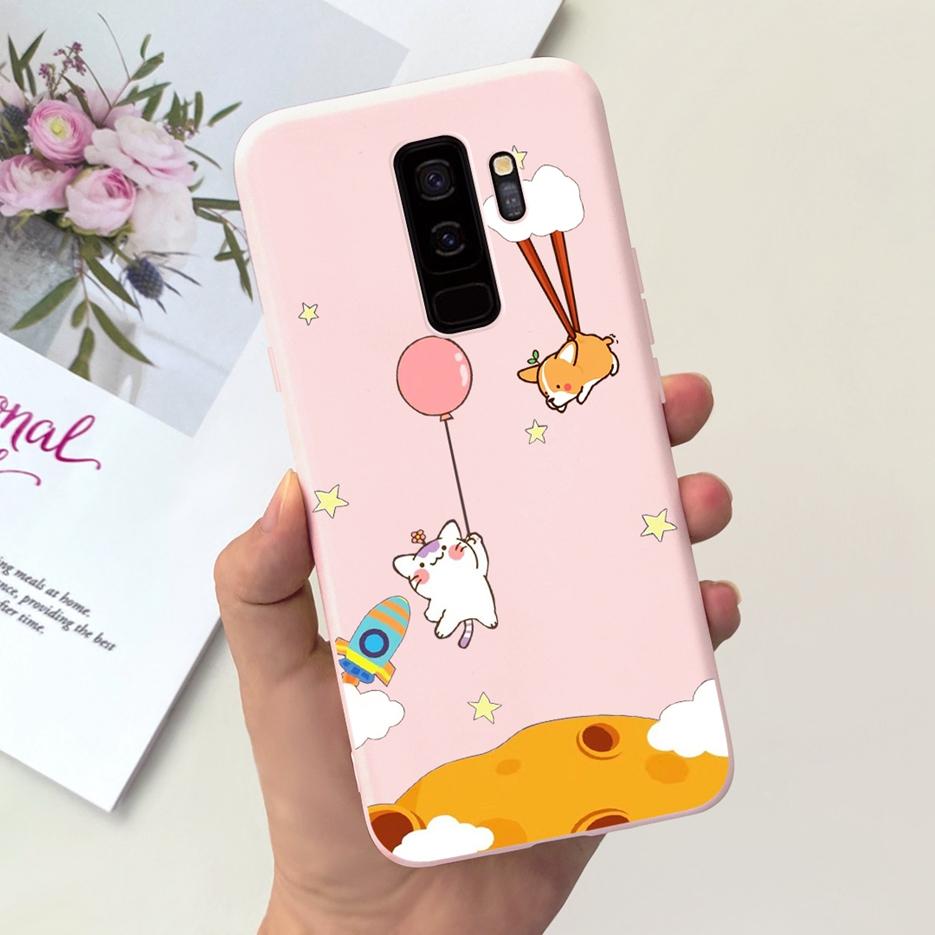 Чехол для Samsung Galaxy S9 Plus Милый мультяшный динозавр Мягкий силиконовый чехол для телефона Для Samsung S9 Plus S9+ GalaxyS9 Задняя крышка