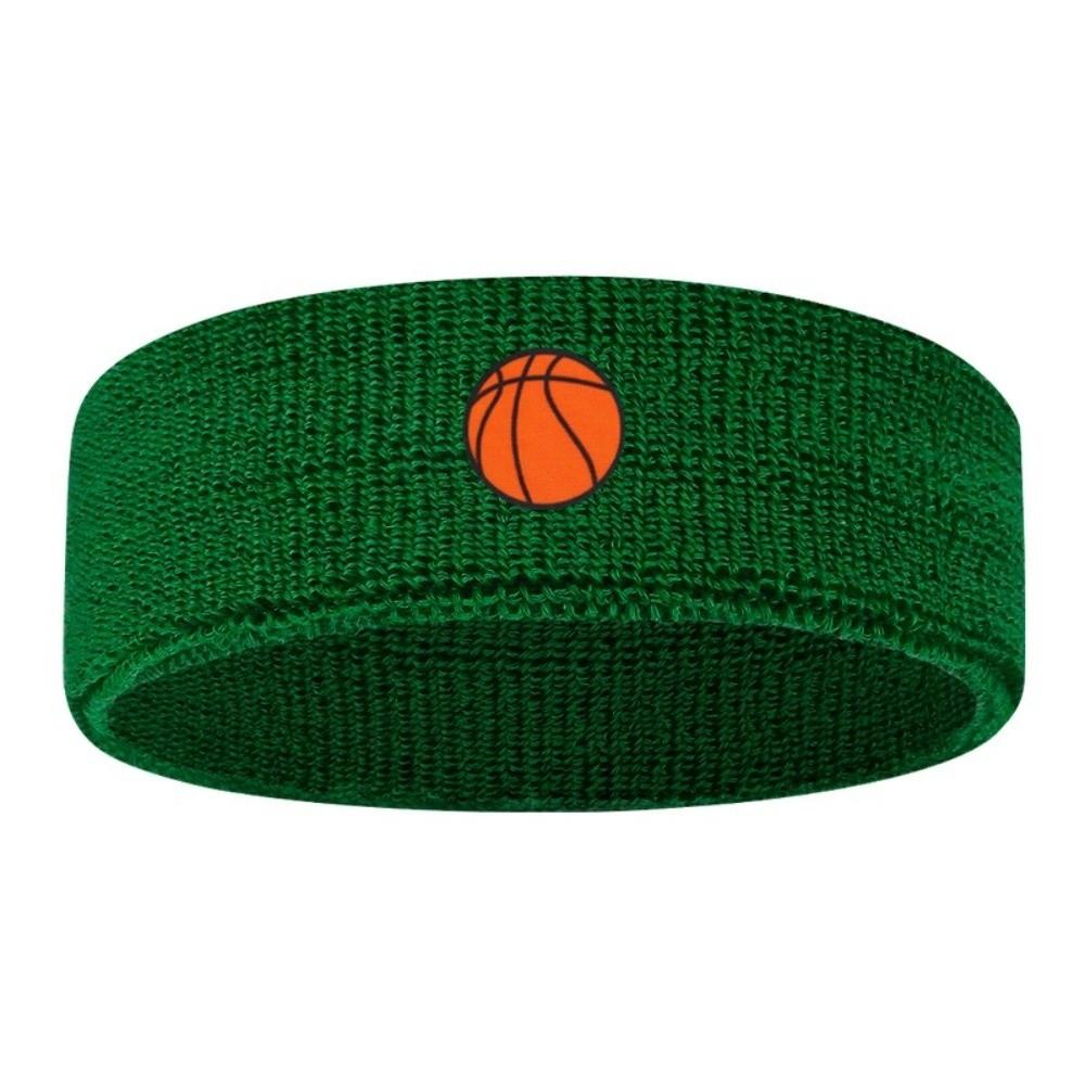 Sweat Absorbing Cartoon Sports Headband Polyester Polyester Knit Headband Running