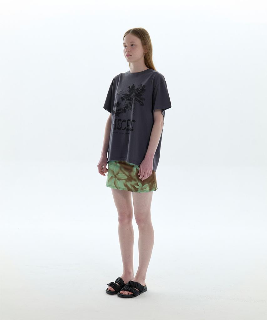 PISCESS Vintage Summer T-Shirt_Charcoal