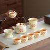 Zhuchuang Jingpin Ru Kiln Ceramic Tea Set