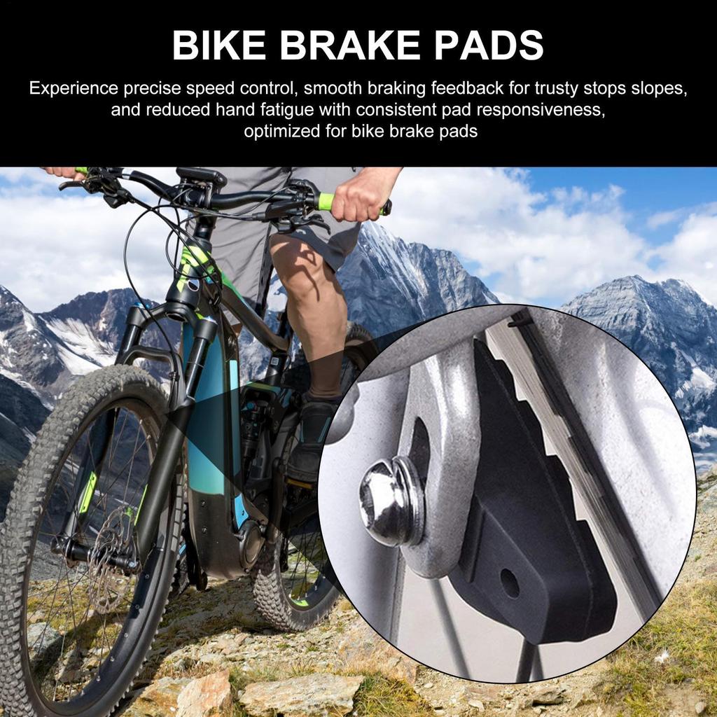 Тормозные колодки для велосипеда Запасные части для тормозных колодок велосипеда V-образного типа Компоненты Стоп-аксессуары с ключом для упражнений Взрослые