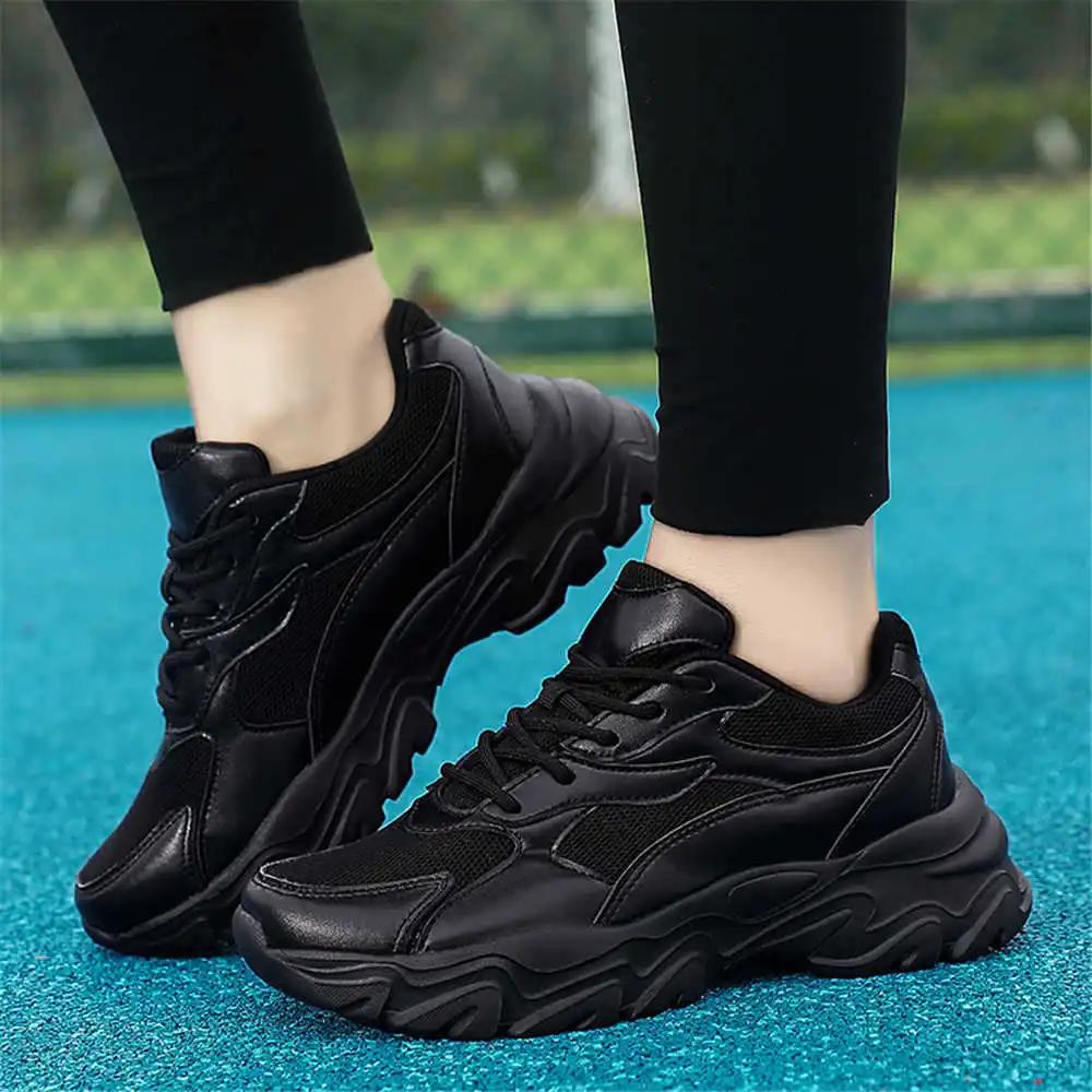 Dad Round Tip Shoes Sport Women Casual Outdoor Boots Woman Sneakers 37 Welcome Deal Workout 2025elegant Loafer'lar Runing