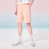 Li Ning X Disney Collaboration Sports Fashion Series Logo Print Sports Shorts Unisex Shorts Bright-Lotus-Orange AKSR531-6