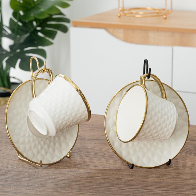 Подставка для чашки кофе и чая, блюдце, птица, утюг, крючки для хранения, подставка для кружек, сушилка, подвесная полка, кухонный дисплей