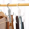 Rotatable Hanger Hook for Clothes Hats Bags Storage Rack Home Wardrobe Organizer
