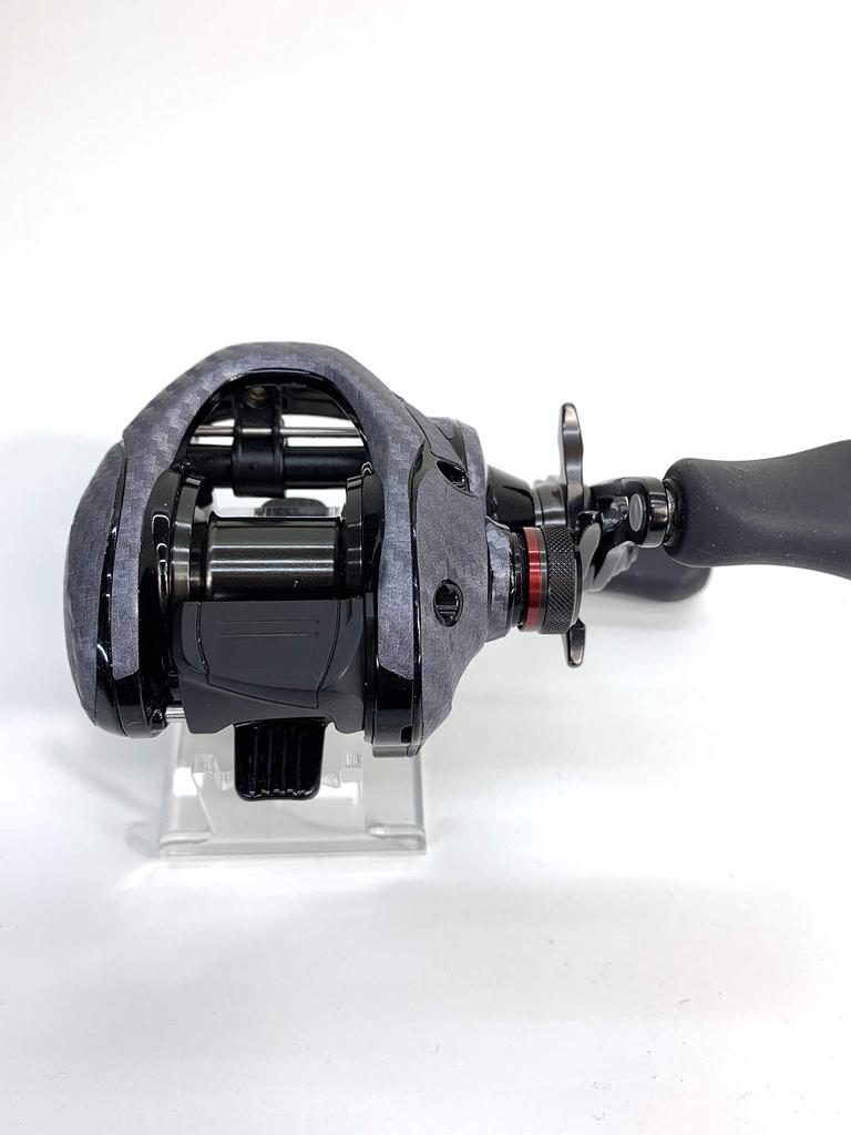 КАСТОМНЫЙ YOROI Кастомная наклейка для 17 Scorpion DC Baitcasting Защита от царапин SEAT.JP Катушка, (Серебристый, для правой руки)