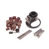 Guide Attachment Twist Drill Bit Rotary Router Milling Cutter Wood Carving Tool Kit Dedicated Locator Woodwork Tool For Dremel