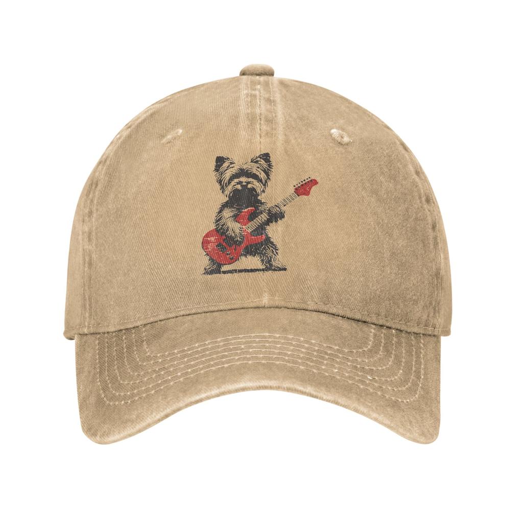 Funny Yorkshire Terrier Lover Dog Unisex Baseball Caps Distressed Denim Caps Hat Outdoor All Seasons Travel Adjustable Sun Cap