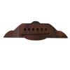 Wooden Guitar Bridge Swallow Shape Rosewood Delicate Acoustic Guitar Bridge Part Replacement