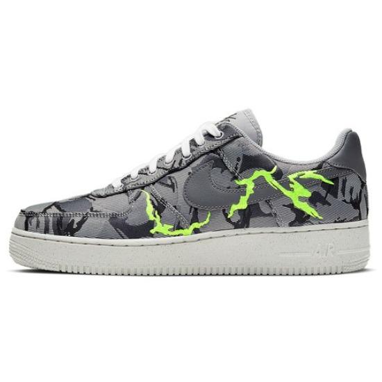 Nike Air Force 1 Серый Камуфляж 2020 - CV1725-001