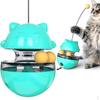 Игрушка и дозатор корма Мяч-лакомство Кормушка для кошек Игрушки для кормления Неваляшка Интерактивная игрушка для питомца