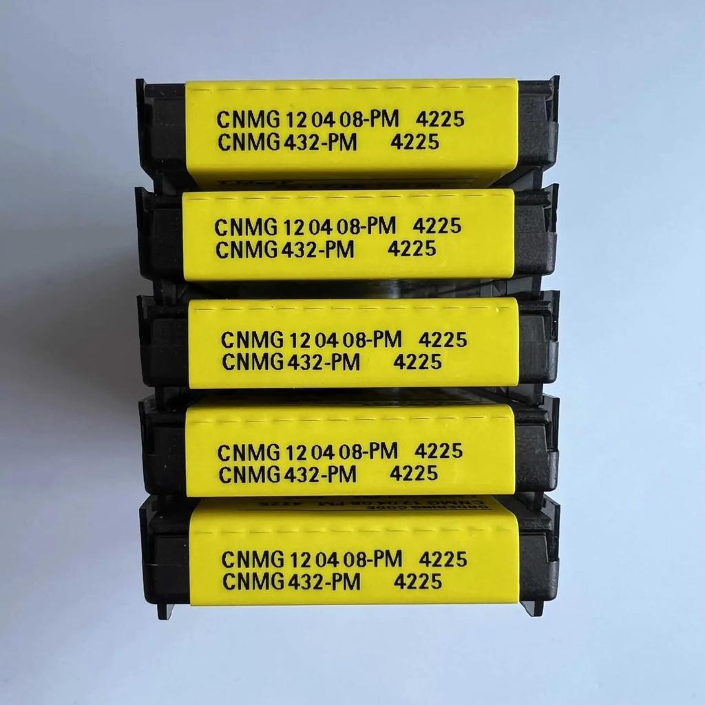Original Sandvik / CNMG120408-PM 4225 / CNC Lathe Carbide Blade 10 PCS