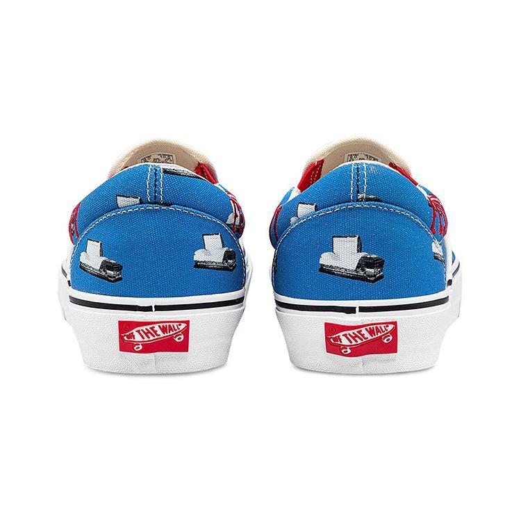Cali Thornhill Dewitt x Vans Vault Classic Slip-On LX Синий Кризисный Актер Унисекс Кроссовки VN0A3QXY61H